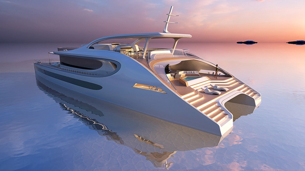 Oneiric luxury catamaran