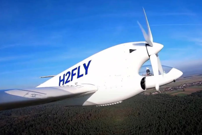 HY4 liquid hydrogen aircraft