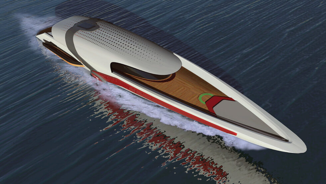 Model Y superyacht concept