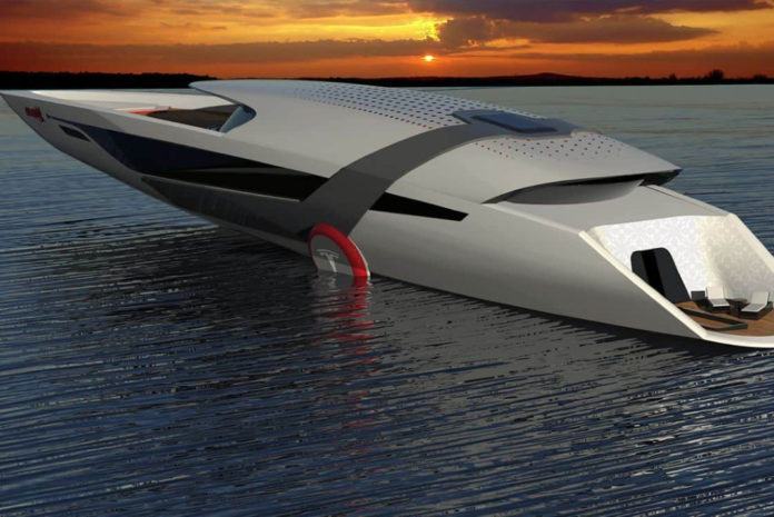 Tesla Model Y superyacht concept