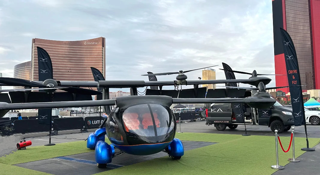 AS5 electric flying car