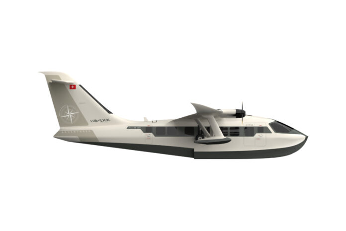 Jetka PHA-ZE 100 electric seaplane
